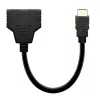 HDMI-videosplitter Savio AK-77 60Hz zwart