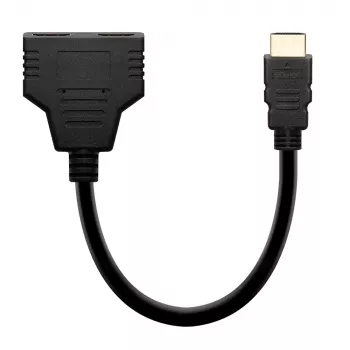 HDMI-videosplitter Savio AK-77 60Hz zwart