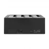 DeLOCK USB Type-C dockingstation voor 4 x SATA HDD / SSD - HDD-dockingstation bays: 4 - 2.5 / 3.5 gedeeld (6,4 cm/8,9 cm gedeeld