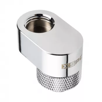 XSPC G1/4 Rotary 14mm offset fitting - chroom