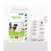 Overspanningsbeveiliging Home 2m 8 stopcontacten