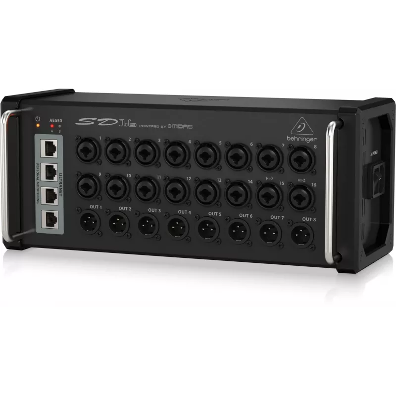 Stagebox Behringer SD16 Zwart Metaal