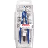 Herlitz my.pen snelverstelbare passer, blauw/wit