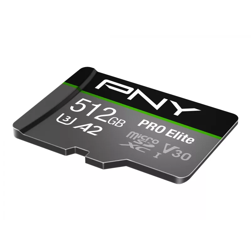 Flashgeheugen PNY 512GB microSDXC Class 10 P-SDUX512U3100PRO-GE