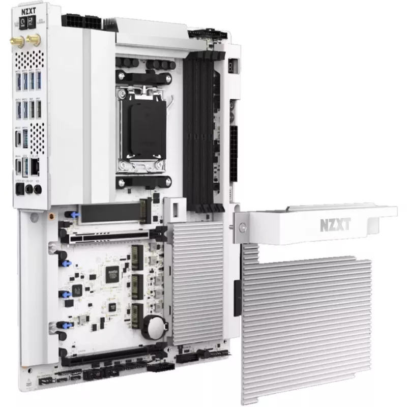 NZXT N9 X870E wit AM5 DDR5 ATX moederbord