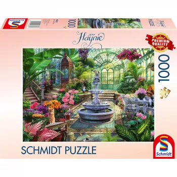 Jeff Haynie: Victorian Greenhouse, puzzel 1000 stukjes