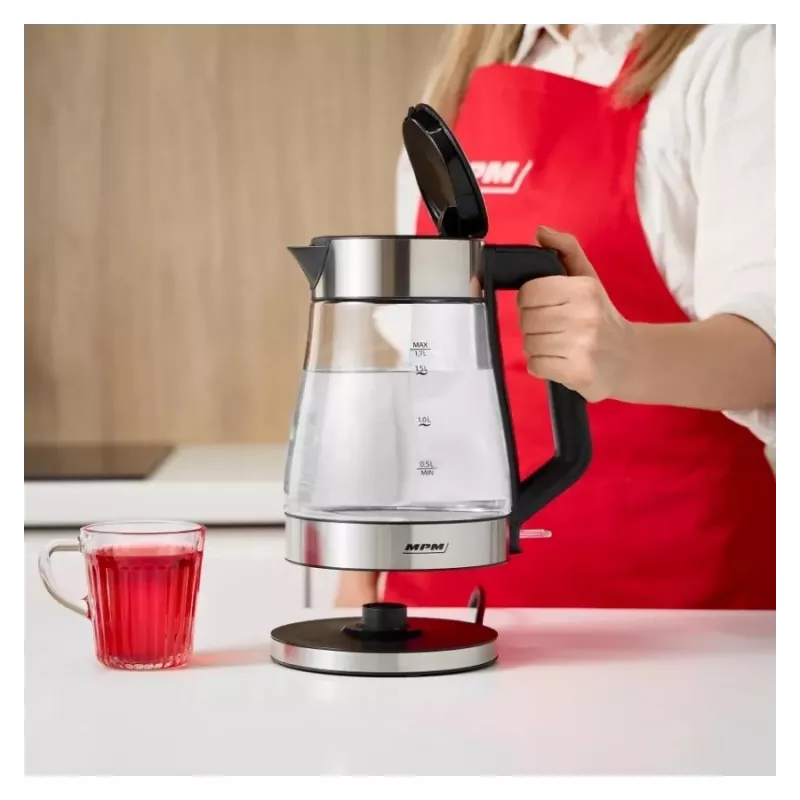 Waterkoker MPM 1.7L 2200W zwart