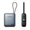 Vention FHEH0 powerbank 10000 mAh 35 W met USB-C-kabel, grijs