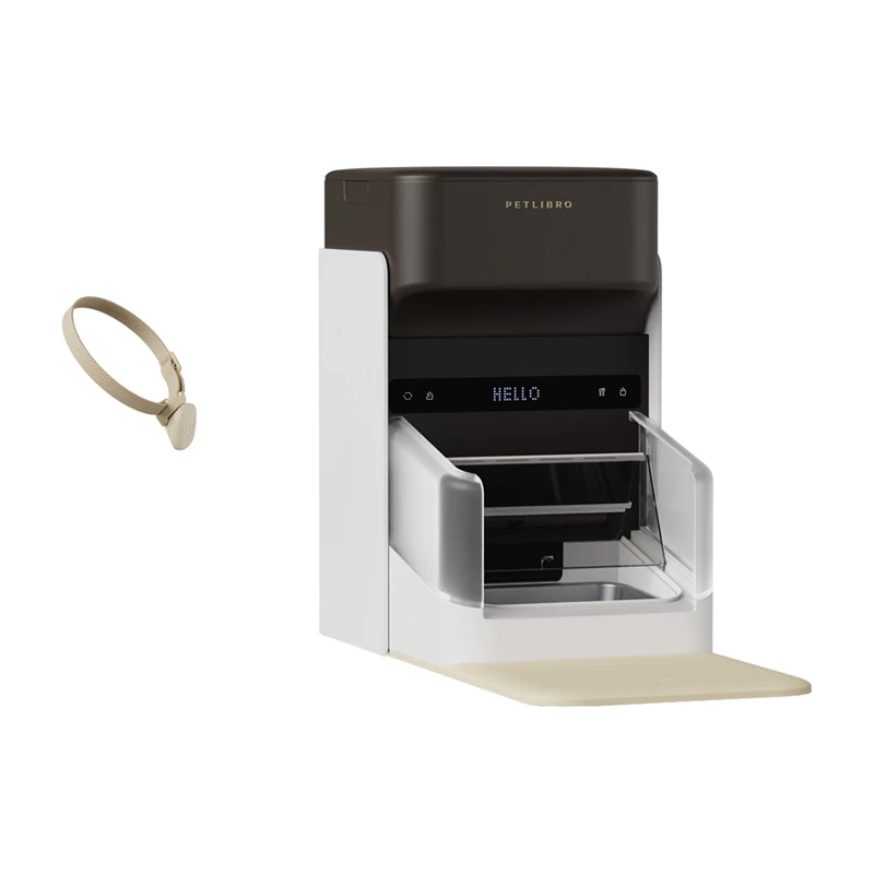 Petlibro RFID-slimme voerbak met halsband, 3L