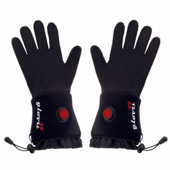 Glovii GLBXL verwarmde touchscreen-handschoenen, unisex, nylon/polyester, verstelbare manchetten, op batterijen