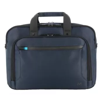 Mobilis Executive 4 Twice - notebooktas - bovenlader, 40 % gerecycled materiaal - 35.6 cm - 11 - 14 - marineblauw, zwart (005040)