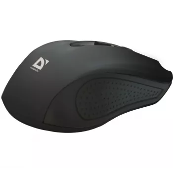 Draadloze RF-muis DEFENDER Accura MM-935 — optisch 1600 DPI, dubbelhandig, 3 knoppen, USB-ontvanger, zwart