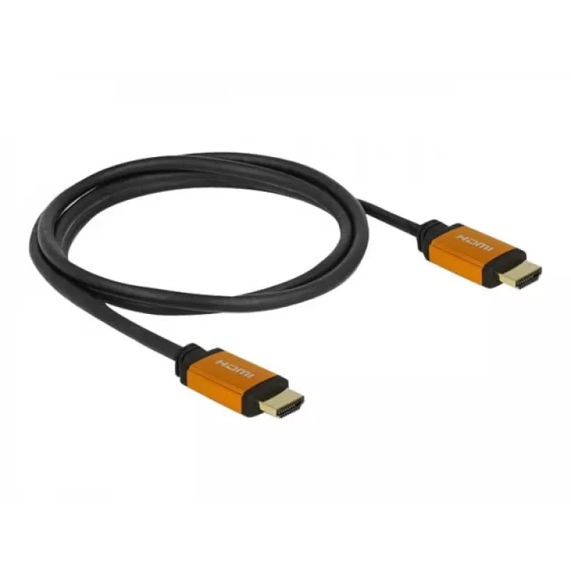 HDMI-kabel DeLOCK 85728 1,5 m type A zwart goud