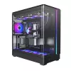 Pc-behuizing Montech KING 45 PRO zwart — micro ATX / Mini-ITX, midi tower