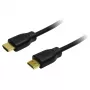LogiLink CH0055 high-speed HDMI-kabel met Ethernet, HDMI 1.4, A male – A male, vergulde contacten, 20 m, zwart