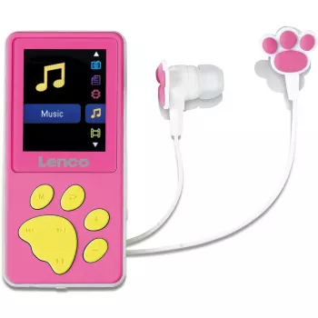Lenco XEMIO-560PK MP3-/MP4-speler 8 GB roze (XEMIO-560PK)