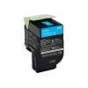 Lexmark 802C tonerpatroon 1 st. origineel cyaan