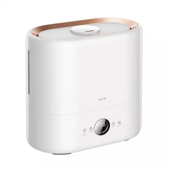 Luchtbevochtiger Deerma ST636W, 4,5 L tank, 28 W, goud/wit, 277×156×270 mm