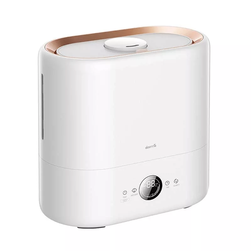 Luchtbevochtiger Deerma ST636W, 4,5 L tank, 28 W, goud/wit, 277×156×270 mm