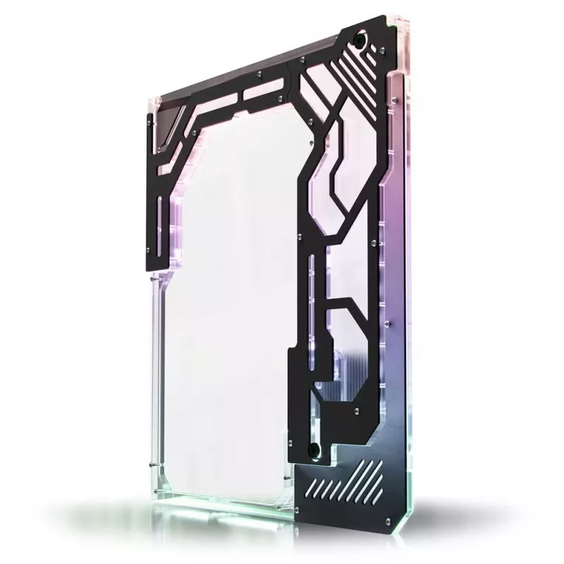 Behuizing zijpaneel Singularity Spectre 4 Aevum Dual Loop Zijpaneel Acryl helder zwart