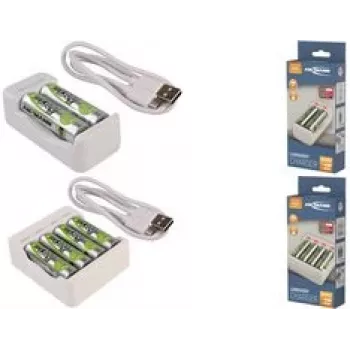 Batterijlader Ansmann BASIC IV universeel USB