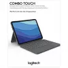 Case met toetsenbord Combo Touch US iPad Pro 11 1,2,3 Gen grijs