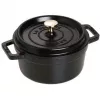 Staub La Cocotte 20 cm rond, zwart, gietijzer (40509-487-0)