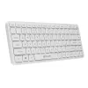 Draadloos toetsenbord Tellur TLL491241 mini wit — compacte layout, draadloze verbinding