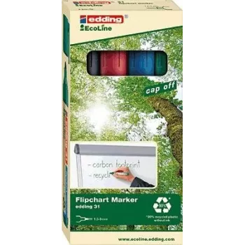 Permanentmarker fijne punt Edding 31 EcoLine multicolor