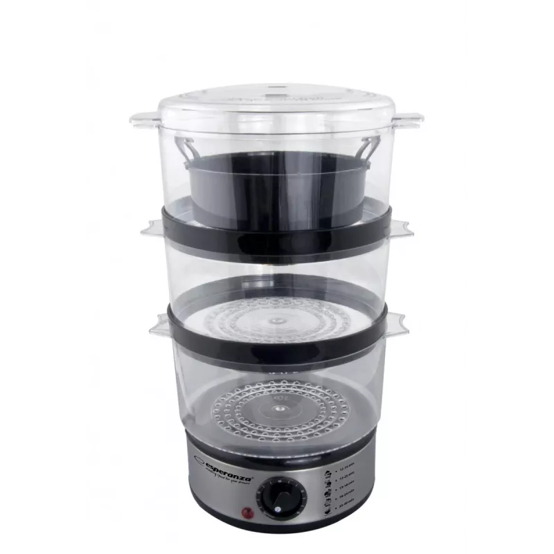 Esperanza Steam Volcano EKG009 stoomkoker, 3 manden, 400 W