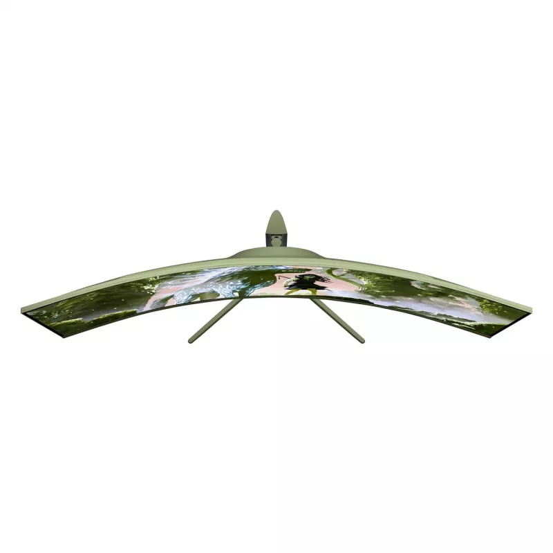 Curved computermonitor Arozzi Nova 49 inch (124,5 cm) dual QHD 5120×1440 LED VA, 4 ms, groen