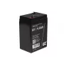 UPS-batterij Groen Cell AGM15, 6 V, 4 Ah, verzegelde lood-zuurbatterij (VRLA), zwart, 680 g