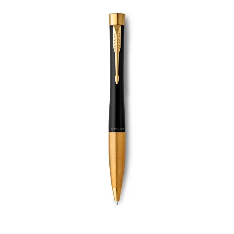 Parker Urban Twist Muted Black balpen, medium, blauwe inkt