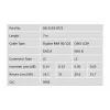 DIGITUS - patchkabel - LC multimode (M) - LC multimode (M) - 7,0 m - glasvezel - 50 / 125 micrometer - (OM3) - halogeenvrij - oranje (DK-2533-07/3)