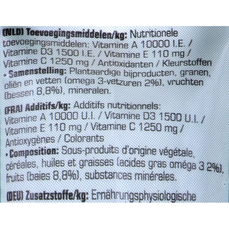 VERSELE LAGA Complete Crock Berry - snacks voor knaagdieren - 50g