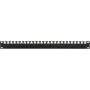 Kabelmanagementblinde LOGON RAO305BL zwart metaal 48,3 cm