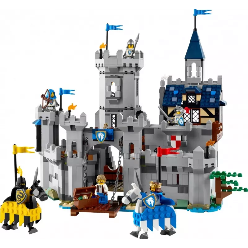 Constructiespeelgoed LEGO Creator 3-in-1 Middeleeuws ridderkasteel set 31168 — 1371 onderdelen, 6 minifiguren, vanaf 9 jaar