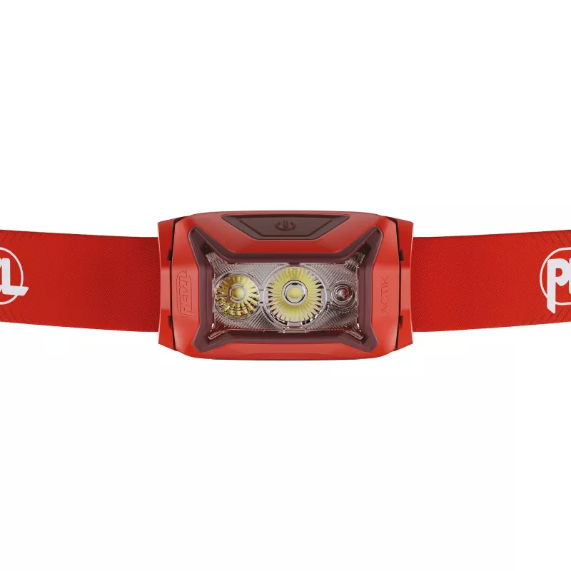 Hoofdlamp Petzl Actik rood LED 100 lm IPX4 98 g