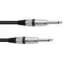 6,3 mm mono-instrumentkabel Omnitronic 30211650, 1 m