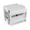Kindermeubelset Milly Mally Sven White – model 5488, witte uitvoering