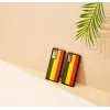 Smartphonehoes man and wood Galaxy Note 20 reggae zwart