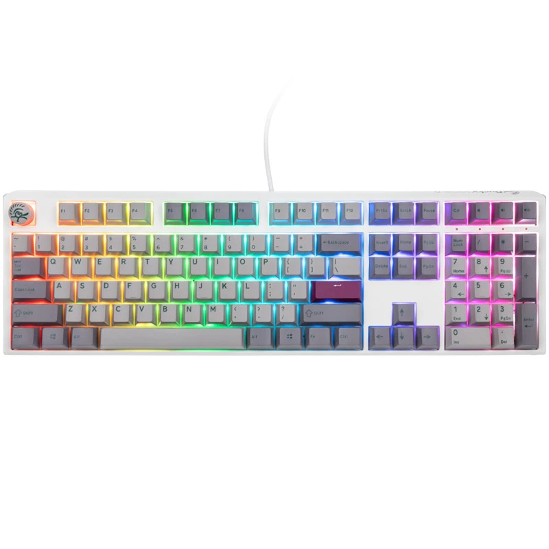 Ducky One 3 toetsenbord, gaming, USB, QWERTY, US English, grijs