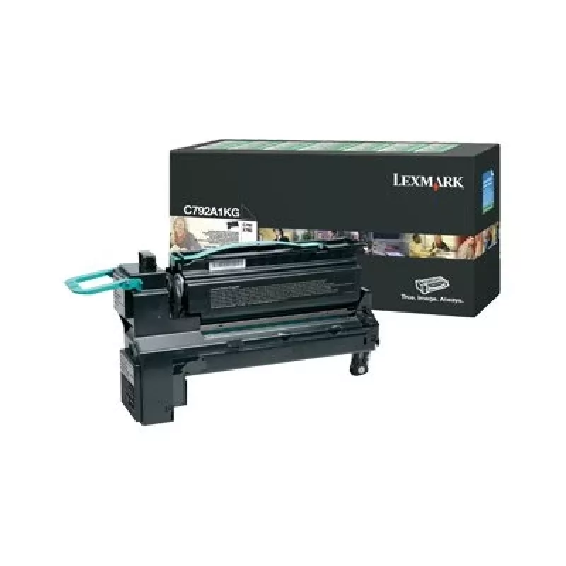 Lexmark C792A1KG Return Programme tonercartridge, zwart, 6000 pagina's