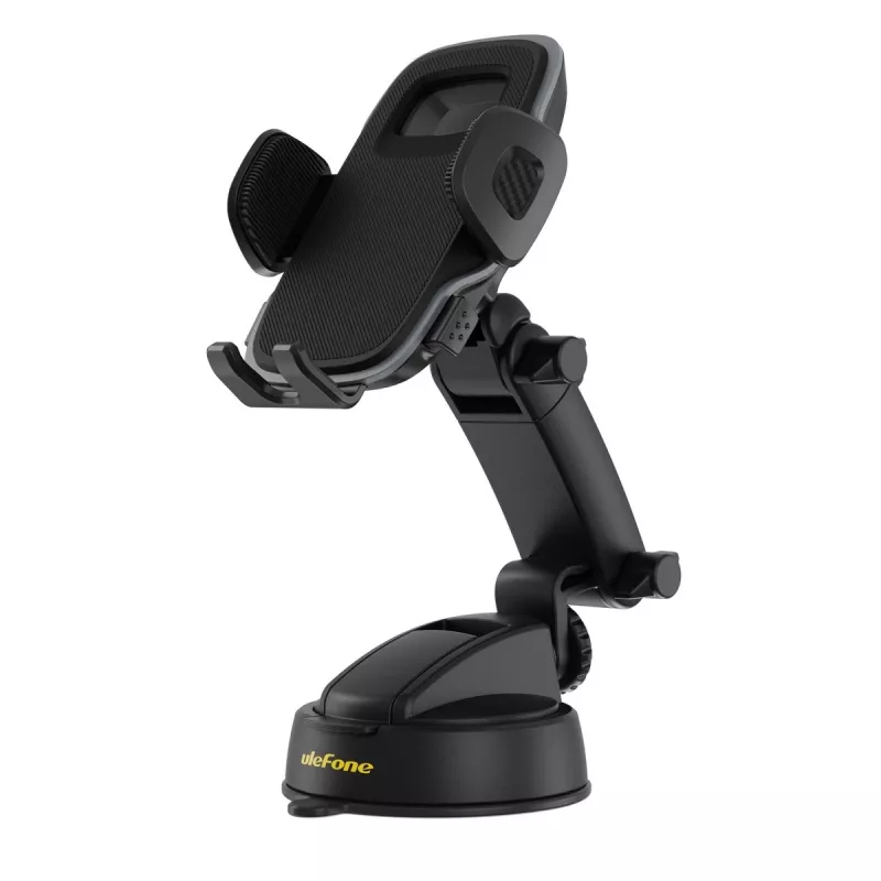 Auto-smartphone- en tablethouder UleFone Armor Mount UAN15, verstelbare houder voor dashboard of voorruit