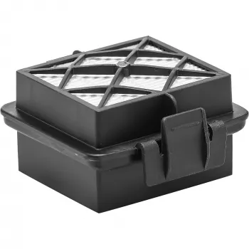 Stofzuigerfilter Karcher 2.863-240.0 voor steelstofzuiger, 46×85×75 mm, zwart/wit, 1 HEPA-filter