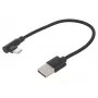 Kabel USB 2.0 naar USB-C haaks / CC-USB2-AMCML-0,2M GEMBIRD