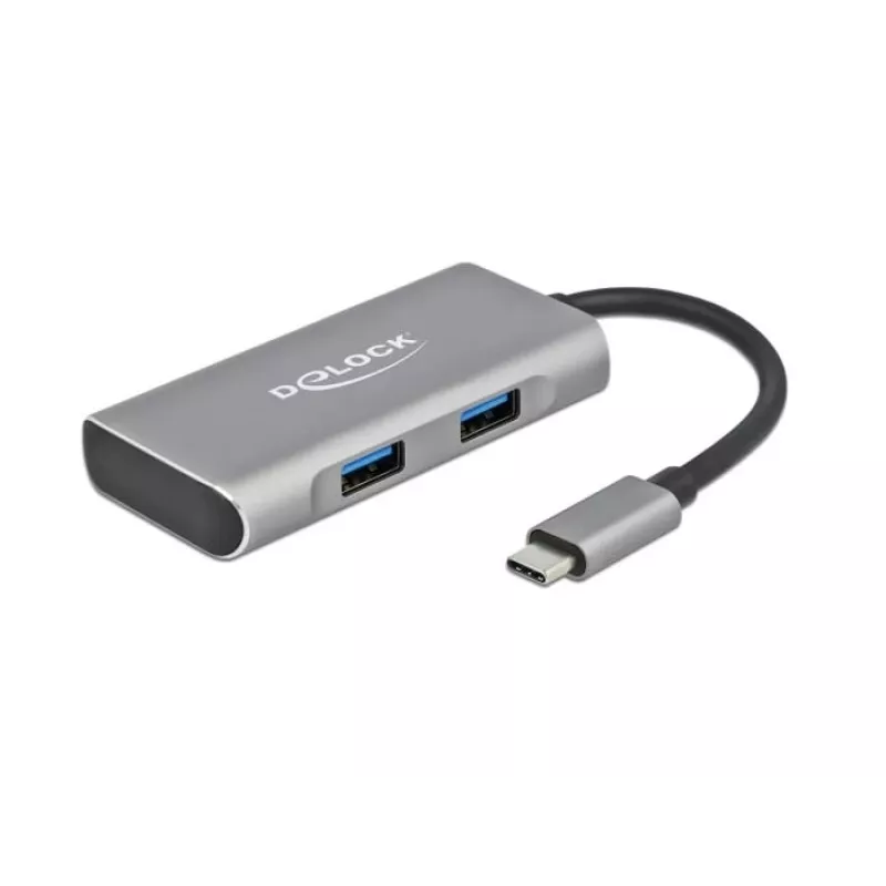 USB-hub DeLOCK externe USB 10 Gbps USB Type-C hub 63260