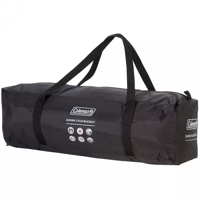 Coleman Darwin 3 Plus BlackOut koepeltent voor 3 personen, groen, 2209416