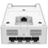 Draadloos access point TP-LINK EAP775-Wall 9300 Mbit/s, tri-band 2.4/5/6 GHz, 5x RJ-45, PoE, wit