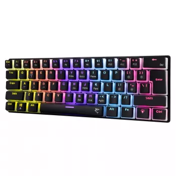 Gaming-toetsenbord White Shark GK-2202 Ashiko 2 zwart/rood US-layout